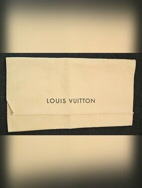 Auth Louis Vuitton Medium Pochette Kirigami Recto Verso Envelope Dust Bag Wallet